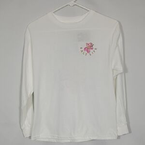 NWT Salt Life White Paradise Is Calling Long Sleeve Girls Shirt Sz Youth Medium